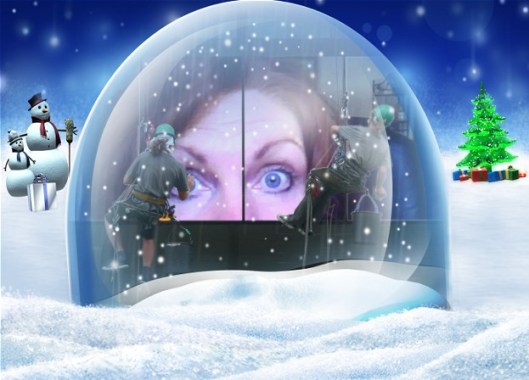 Merry Christmas from the Snow Dome Queen