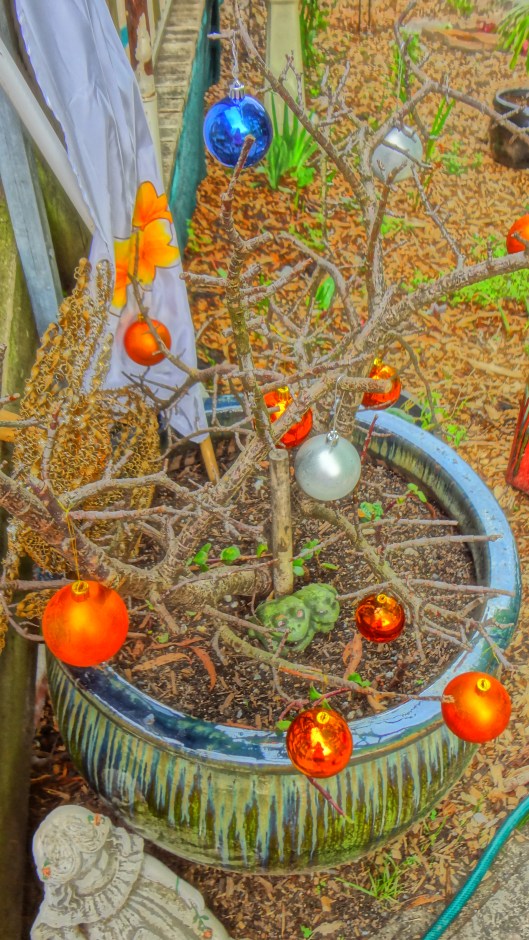 Paint colors christmas baubles