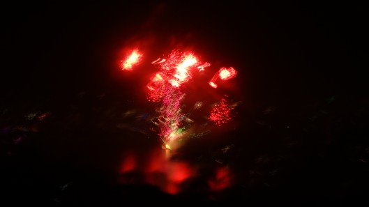 reflection on the water