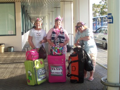 Arriving at Perth Airport